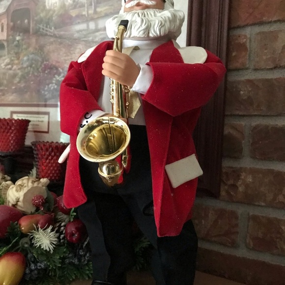 Rare Vintage Dancing Jazz Santa Clause - Picture 13 of 16